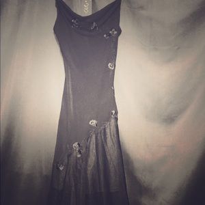 Vintage DeLaru Black Dress